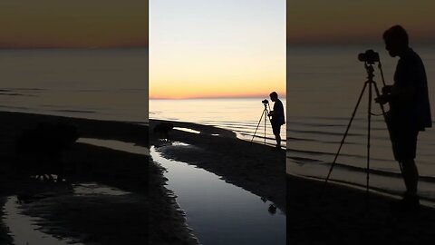 Pinery Provincial Park At The Dog Beach For Sunset #short #hiking #shorts