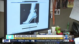 Doctor teaches patients how to survive in high heels