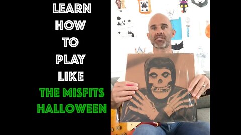 How To Play Halloween by The Misfits! - Beginner Guitar Players