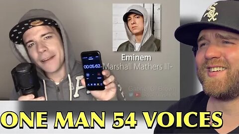 ONE GUY, 54 VOICES (With Music!) Drake, TØP, P!ATD, Puth, MCR, Queen - Famous Singer Impressions