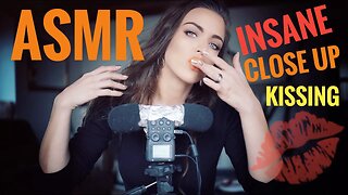 ASMR Gina Carla 👄💋 Let Me Kiss You Asleep! Very Close Up Kisses!