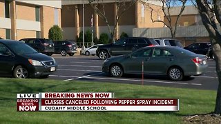 Classes dismissed after pepper spray incident at Cudahy Middle School