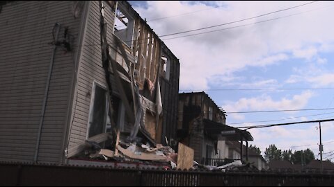 Foudre à Laval : des maisons détruites, sinon endommagées