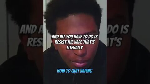 How To Quit Vaping