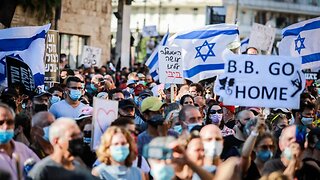 Over 100,000 in Israel protest against Netanyahu's government