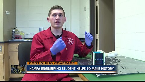 NNU engineering student helps make NASA history