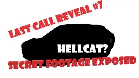 Dodge last call reveal #7 Secret Footage!! #brotherhood