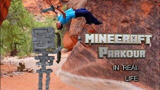 MINECRAFT PARKOUR Story Mode In REAL LIFE