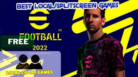 eFootball 2022 [Free Game] - How to Play Local Multiplayer [Gameplay]