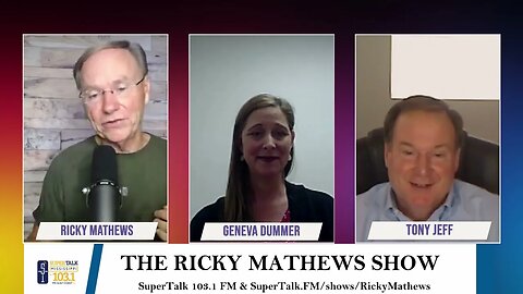 Tony Jeff, from Innovate MS, and Geneva Dummer, from The Meeting Place, join the Ricky Mathews Show.