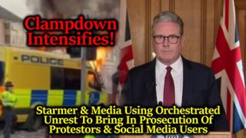 UK Government Uses Riots To Persecute Social Media Users! "You'll Regret Whipping Up Action Online"