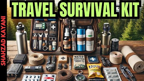 13 Emergency Items For a Travel Survival Kit