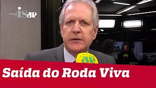 Augusto Nunes explica saída do Roda Viva