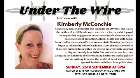 Under the Wire: Kimberly McConchie of Australia's Frontline Health Professionals (AFHP)