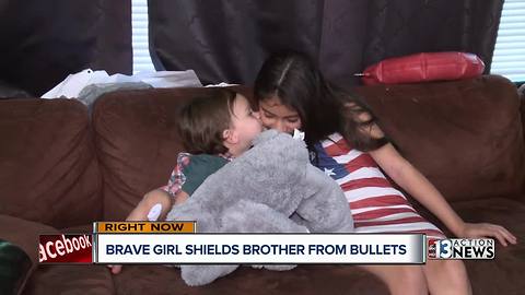 Girl Uses Her Body As Shield To Save Baby Brother From Getting Shot