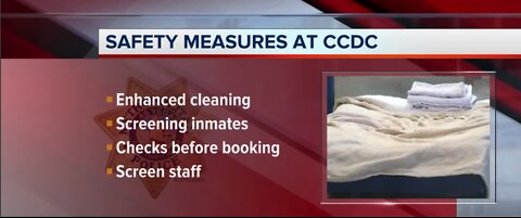 CCDC inmates tested positive for COVID-19