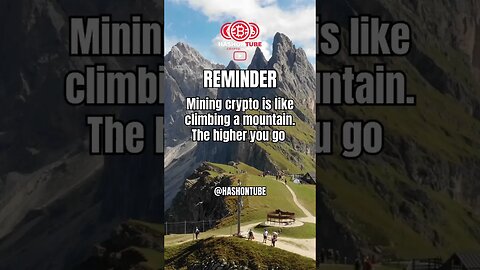 Climbing the Crypto Mountain #crypto #shorts