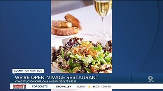 Vivace Restaurant offering takeout options