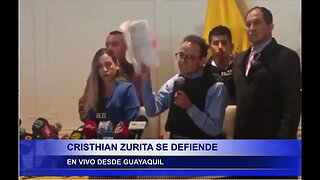 PARTIDO DE FERNANDO VILLAVICENCIO EXPONE COMPLICIDAD DE CANDIDATOS A LA PRESIDENCIA DE ECUADOR