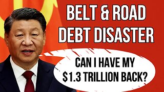 CHINA Belt & Road $1.3 Trillion Debt Disaster as Majority of Projects Face Failure
