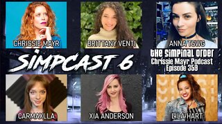 CMP 359 - Simpcast 6 - Brittany Venti, Xia Anderson, That Star Wars Girl, Carmaxlla, Lila Hart