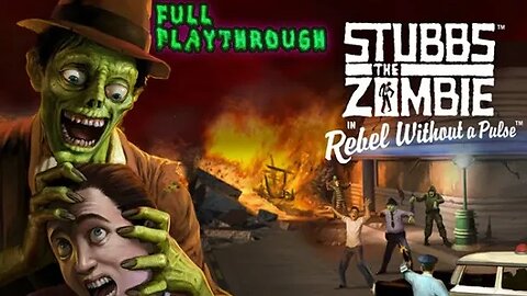 Stubbs the Zombie: Full Playthrough (no commentary) PS4