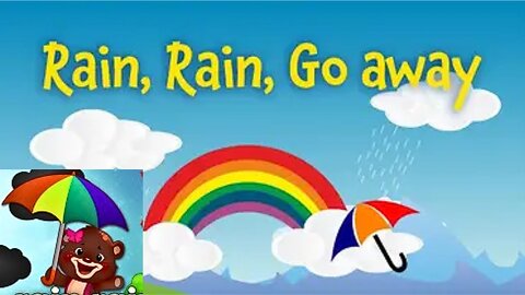 Rain Rain Go Away Come Again Another Day | Popular Nursery Rhymes & Kids Songs | Rain Rain, Go Away.