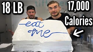 THE IMPOSSIBLE FOOD CHALLENGE (Made for 50 People) | World's Biggest Ice Cream Cake