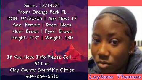 #Missing #Anniversary | Laylana Thomas | 12/14/2021