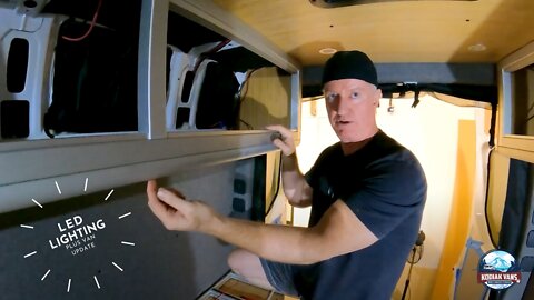 LED LIGHTING INSTALL ON SPRINTER VAN BUILD, PLUS VAN BUILD UPDATE