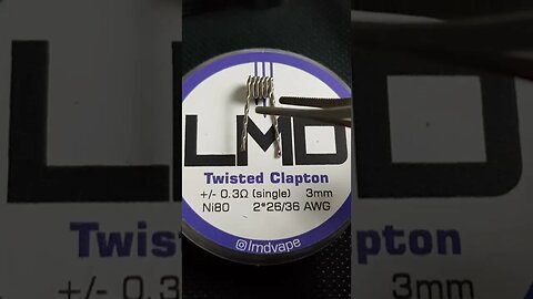 TWISTED CLAPTON DL - Diferenças? Quando usar? VAPE COIL