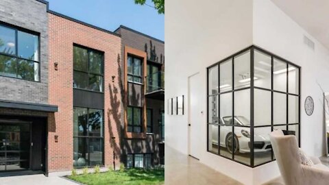 This Modern House For Sale In Montreal Has A Garage In The Living Room (PHOTOS)