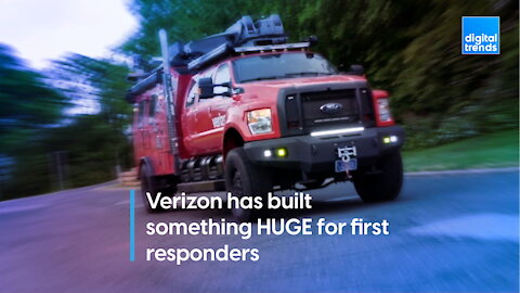 Verizon has built something HUGE for first responders