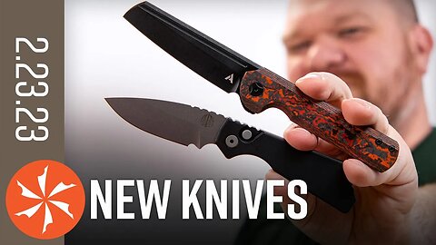 New Knives for the Week of February 23rd, 2023 Just In at KnifeCenter.com