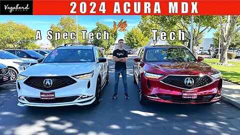 2024 Acura MDX A Spec vs Tech. What is different?