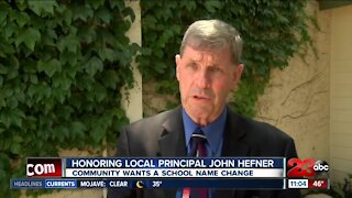 Community members want a school name change in honor of John Hefner