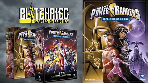 Power Rangers Deck Building Game + Zeo Expansion Unboxing