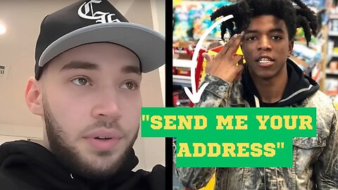 Adin Ross Gets PRESSED by Yungeen ACE and Calls FOOLIO