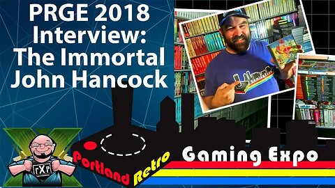 Touring the Video Game Museum At Portland Retro Gaming Expo 2018 & Interviewing John Hancock
