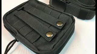 Tactical MOLLE EDC Pouch Case and Nylon Utility Belt