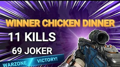Winner chicken dinner VICTORY | 11 Kills🫣 ||Pubg mobile||69 joker