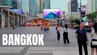 🇹🇭 Bangkok walking tour Bang Rak & Pathum Wan [4k UHD 60 fps]