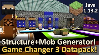 Game Changer 3 Biome Specific Structure Generator Datapack! For Minecraft Java 1.13, 1.14, and 1.15! Tyruswoo Minecraft
