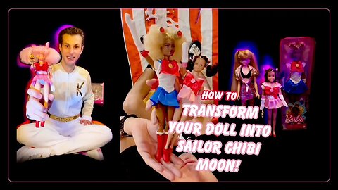 Transforming Skooter™ into Sailor Chibi Moon ✨💖🌙