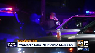 Suspect in custody after deadly stabbing in Phoenix
