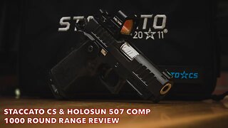 Staccato CS & Holosun 507 Comp | 1000 Round Range Review