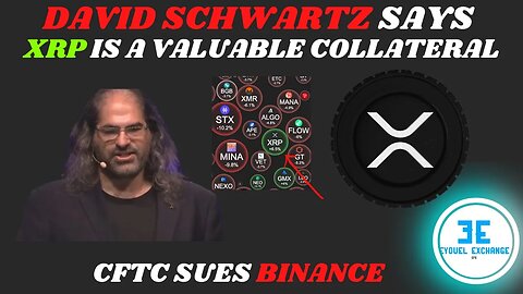 Ripple CTO David Schwartz Defends XRP as a Valuable Collateral While Binance CEO sued by CFTC