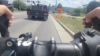 Live, Crazy Guy On a Bike, Ride On! Pagosa Springs Colorado