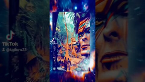 Forever Bowie. A.I assisted original artwork by Katbow. #davidbowie#spaceoddity#art#digitaldesign