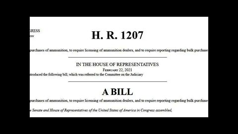 HR1207 and More States Pass Constitutional Carry